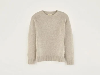 Best Bellerose Gatu Ronde Hals Trui Light Grey