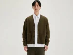 Discount Bellerose Geican V-hals Cardigan Military