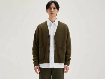Discount Bellerose Geican V-hals Cardigan Military
