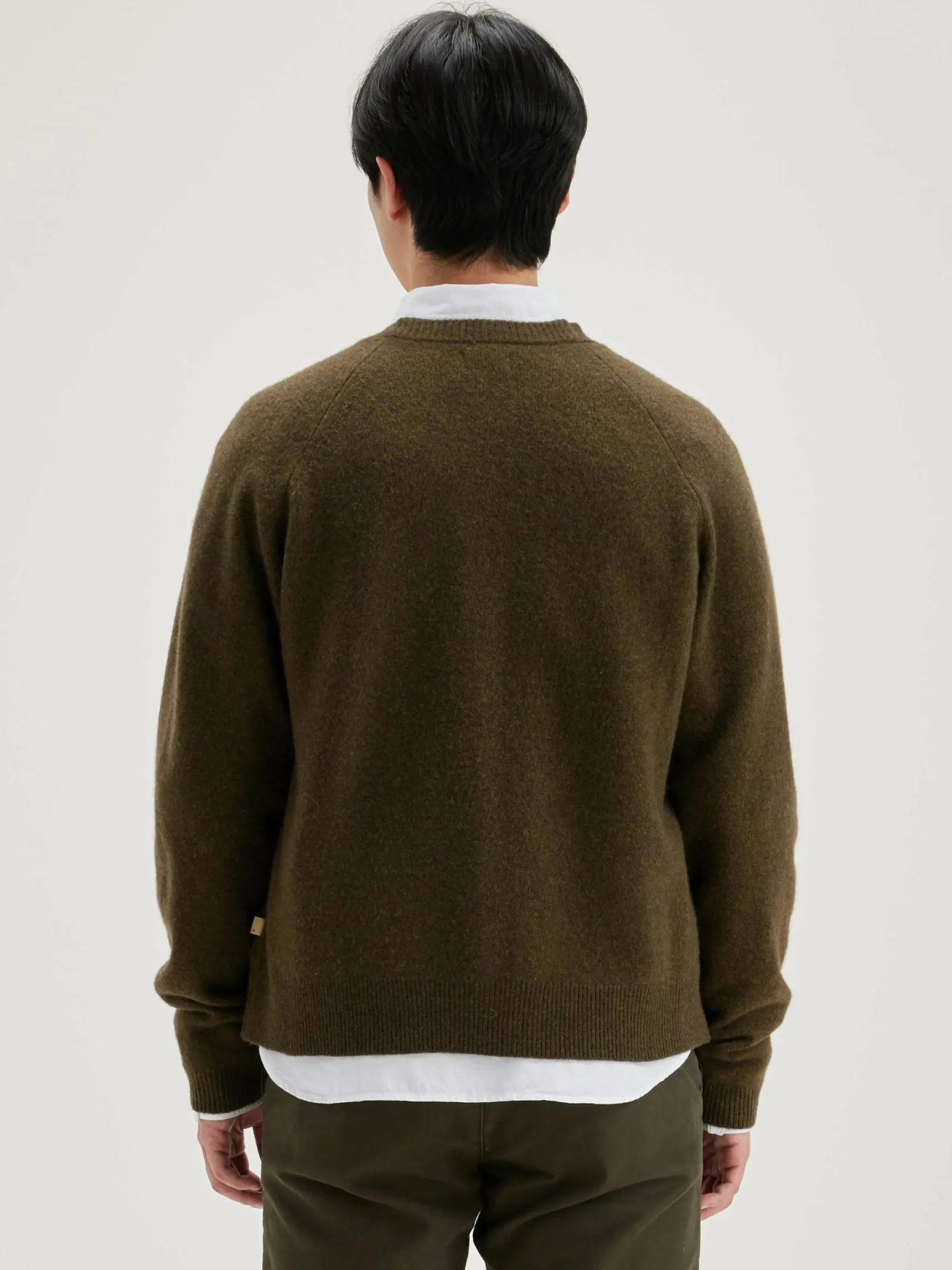 geican-v-hals-cardigan-ziszHEGn-3.webp Discount Bellerose Geican V-hals Cardigan Military