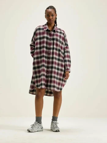 Outlet Bellerose Genk Hemdjurk Antique White / Ebene / Wine