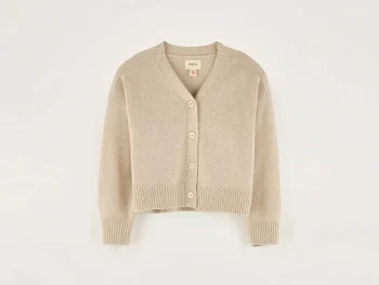 New Bellerose Gimp V-hals Cardigan Oatmeal