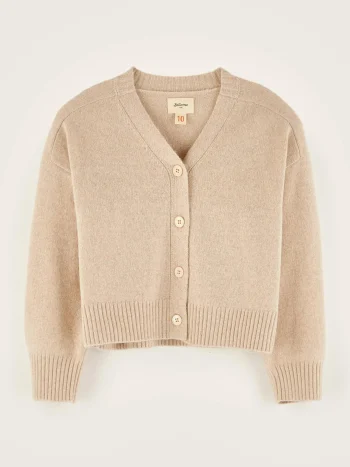 New Bellerose Gimp V-hals Cardigan Oatmeal