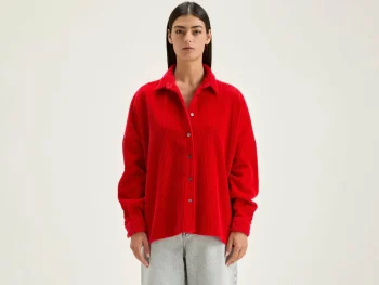 Best Bellerose Ginna Corduroy Hemd Sanguine