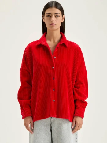 Best Bellerose Ginna Corduroy Hemd Sanguine