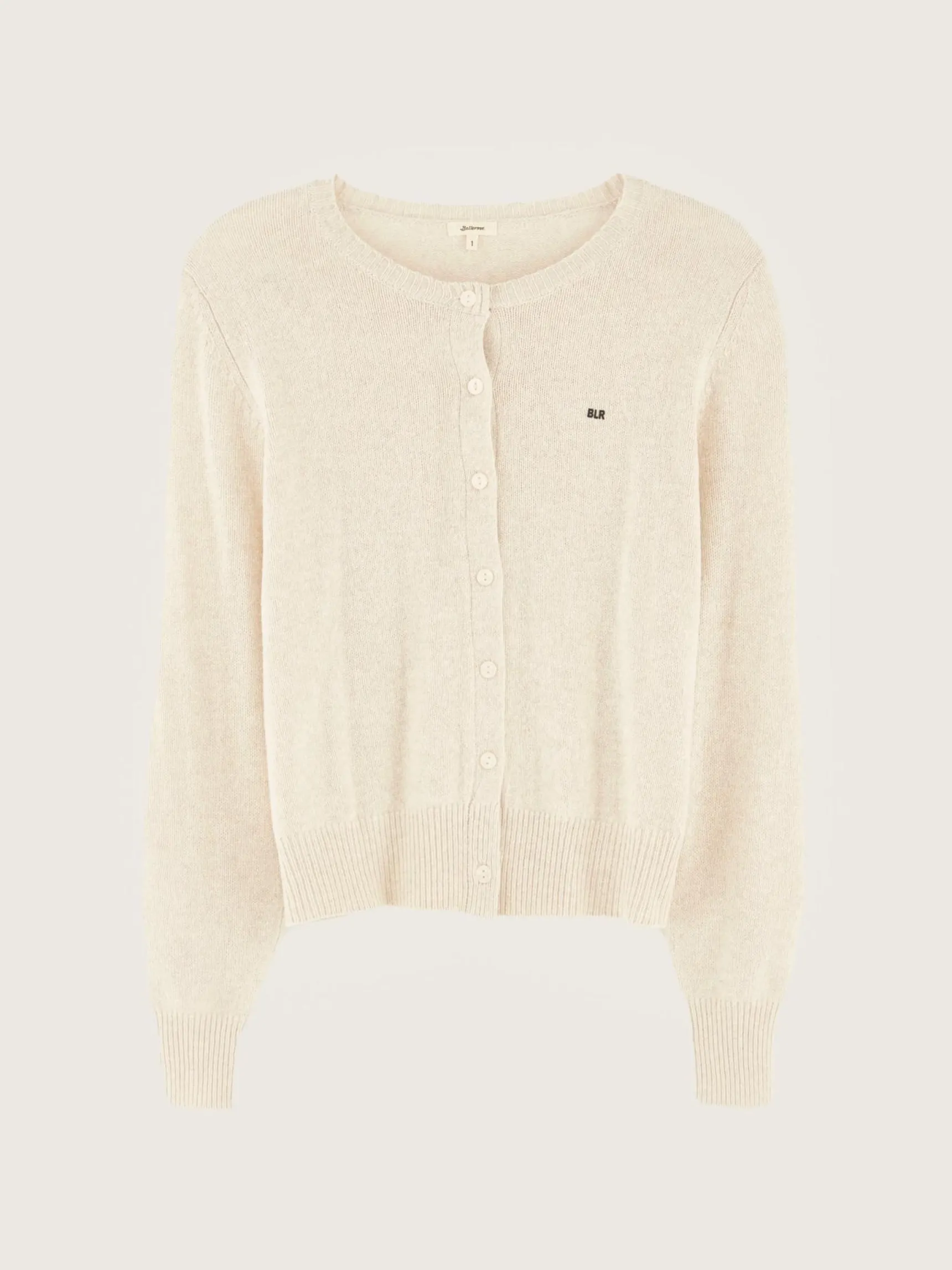 giwes-ronde-hals-cardigan-EFQGhcAa-6.webp Outlet Bellerose Giwes Ronde Hals Cardigan Sugarcane