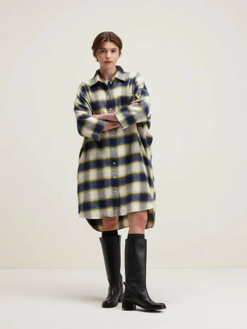 Hot Bellerose Gladys Hemdjurk Blueberry / Fluo / Shell