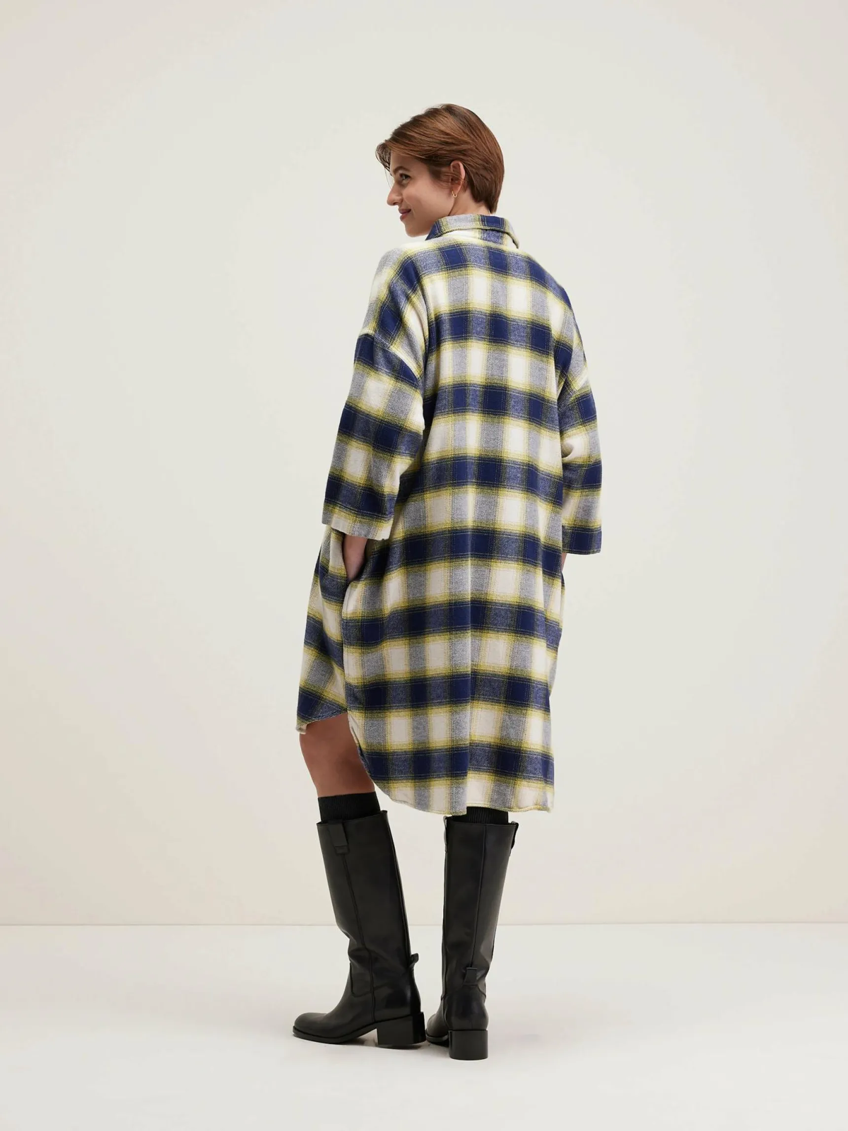 gladys-hemdjurk-CoClUsmt-2.webp Hot Bellerose Gladys Hemdjurk Blueberry / Fluo / Shell