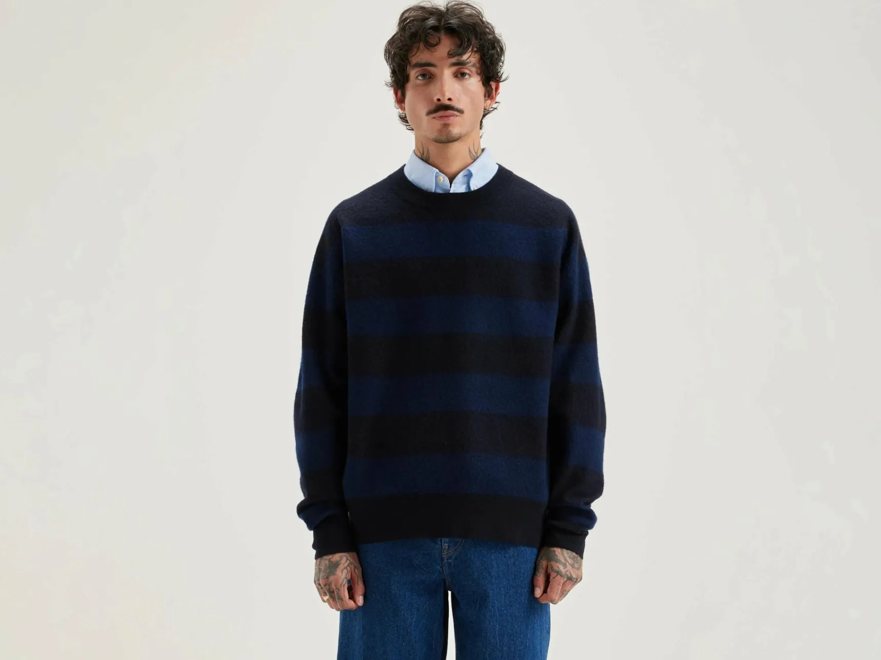 goityn-ronde-hals-trui-mQAecbiK-0.webp Sale Bellerose Goityn Ronde Hals Trui