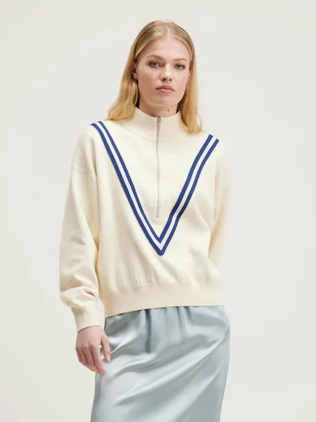 Online Bellerose Goppo Trui Met Ritssluiting