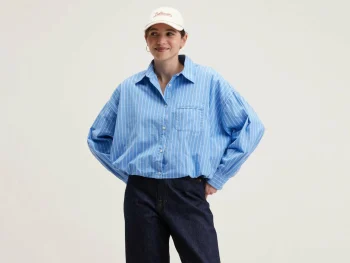 Online Bellerose Graham Volumineus Hemd Azur