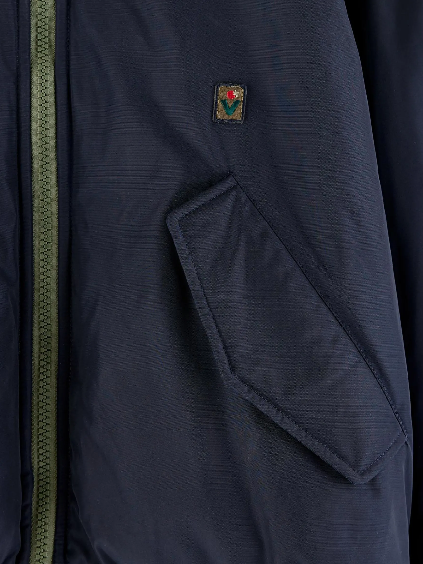 habits-bomber-stijl-jas-WXpDNbsZ-3.webp Fashion Bellerose Habits Bomber-stijl Jas Parker / Toffee