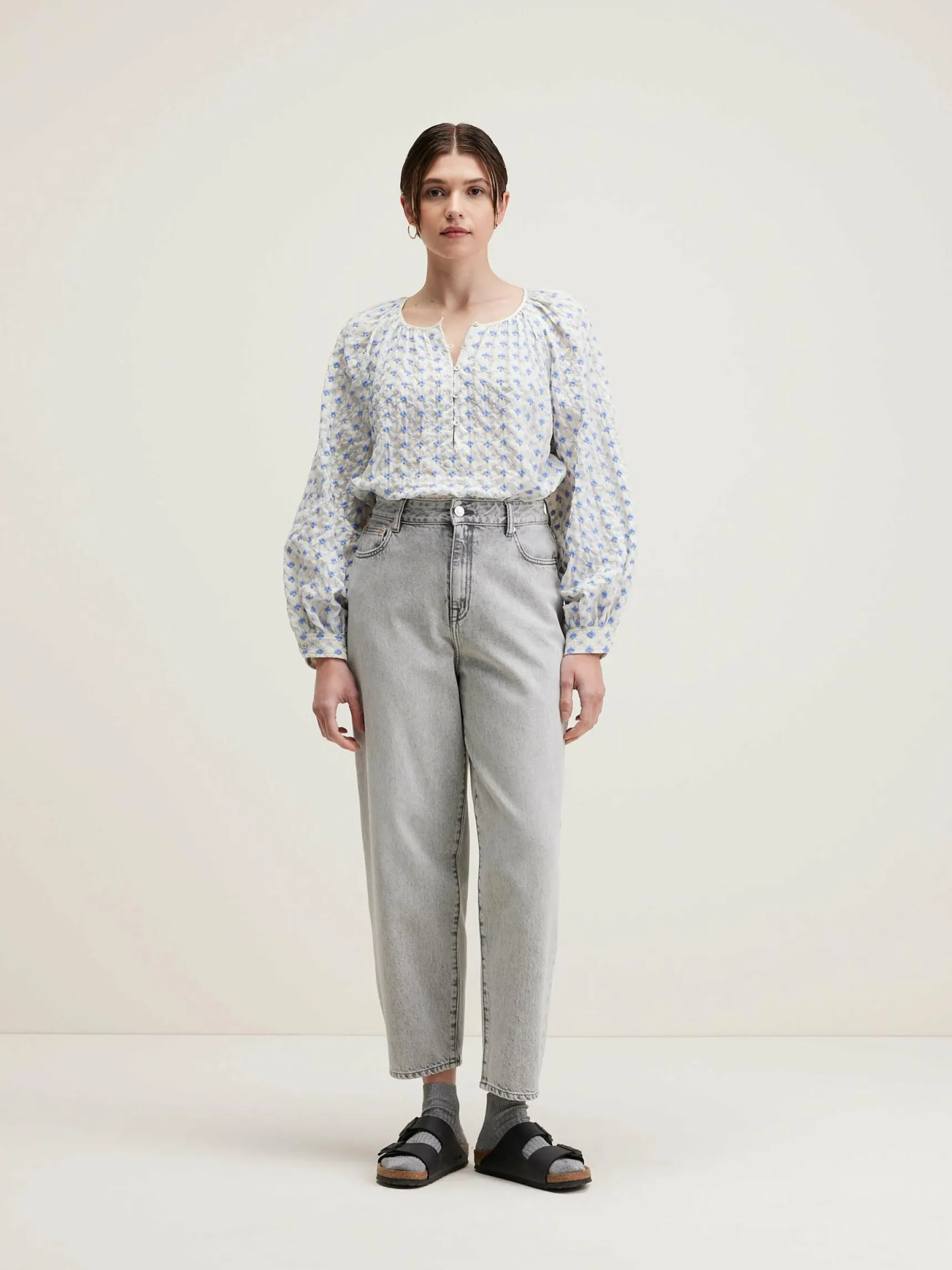 haiti-romantische-blouse-HqVTHitt-2.webp Online Bellerose Haiti Romantische Blouse Bonbon / Light Rose