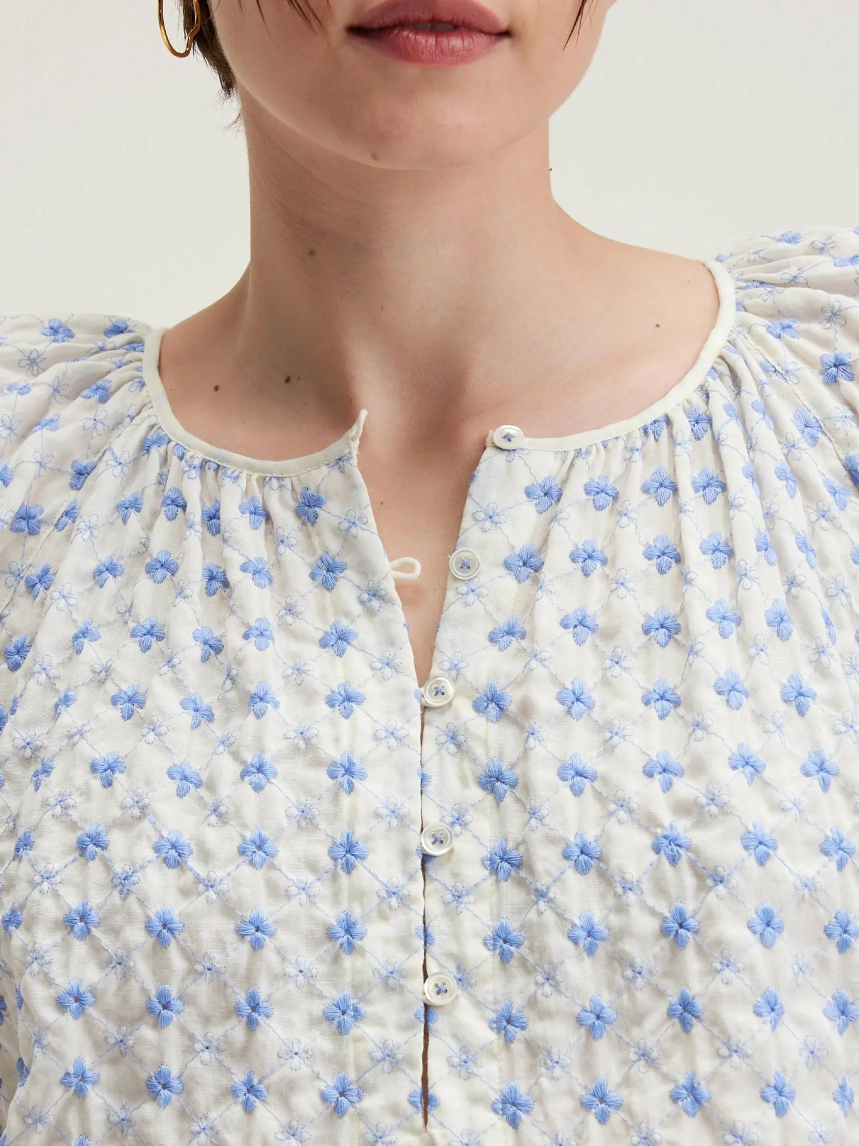 haiti-romantische-blouse-HqVTHitt-4.webp Online Bellerose Haiti Romantische Blouse Bonbon / Light Rose