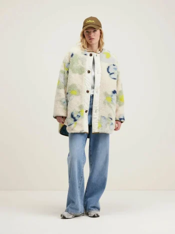 Discount Bellerose Hamon Gewatteerde Jas Blue Eyes