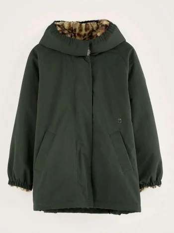 Outlet Bellerose Harbor Parka Met Capuchon Forest