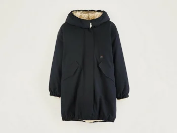 Clearance Bellerose Harbour Parka Met Capuchon Navy