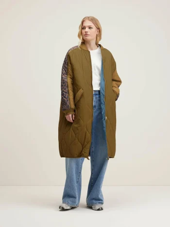 Sale Bellerose Hedge Gewatteerde Jas Tan