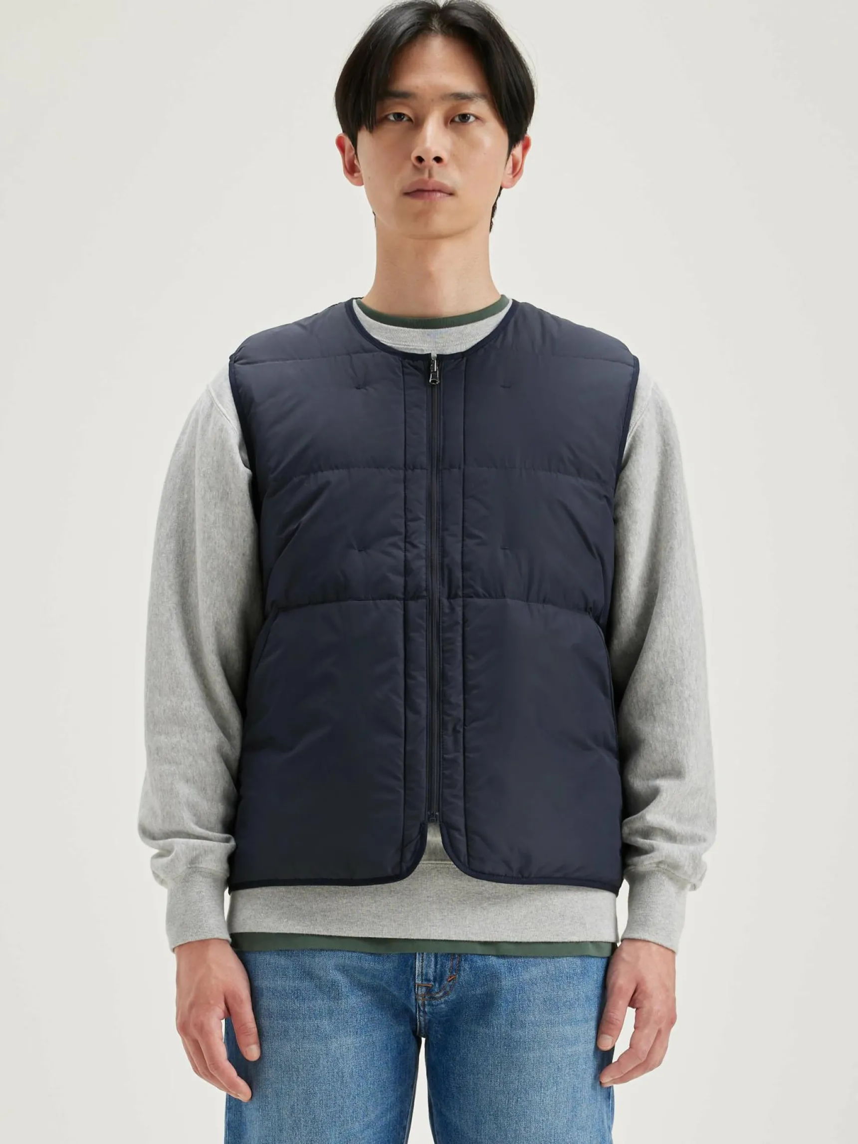 hoch-bodywarmer-tsiocDJH-2.webp Online Bellerose Hoch Bodywarmer Navy