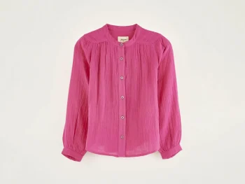 Sale Bellerose Hopsa Klassieke Blouse Fushia