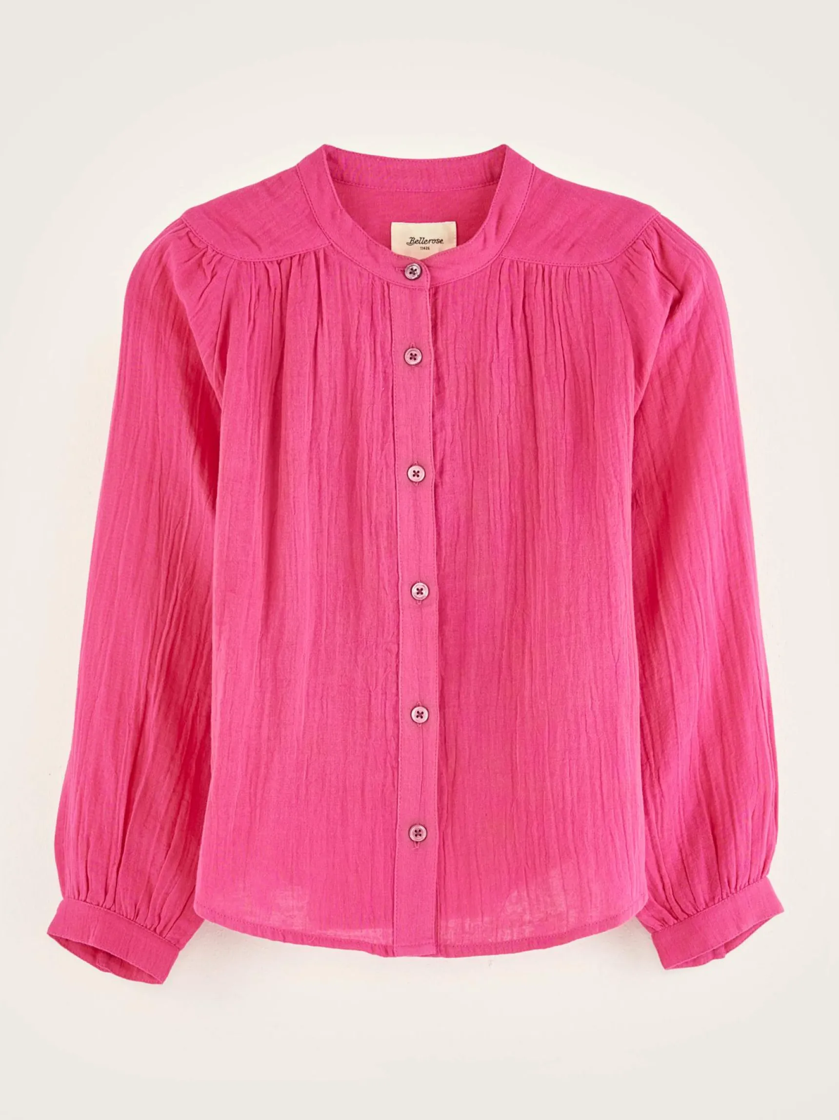 hopsa-klassieke-blouse-wQyqjjyF-1.webp Sale Bellerose Hopsa Klassieke Blouse Fushia
