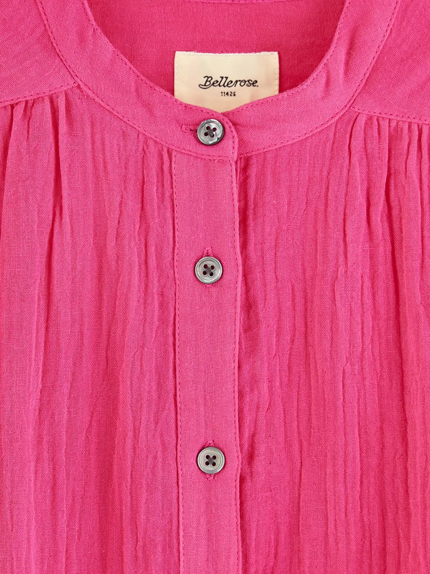 hopsa-klassieke-blouse-wQyqjjyF-2.webp Sale Bellerose Hopsa Klassieke Blouse Fushia