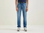 Outlet Bellerose Keegan Rechte Jeans Medium Blue Bleach