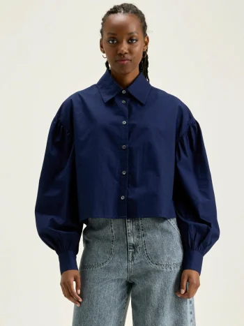 Best Bellerose Kinga Popeline Hemd Naval