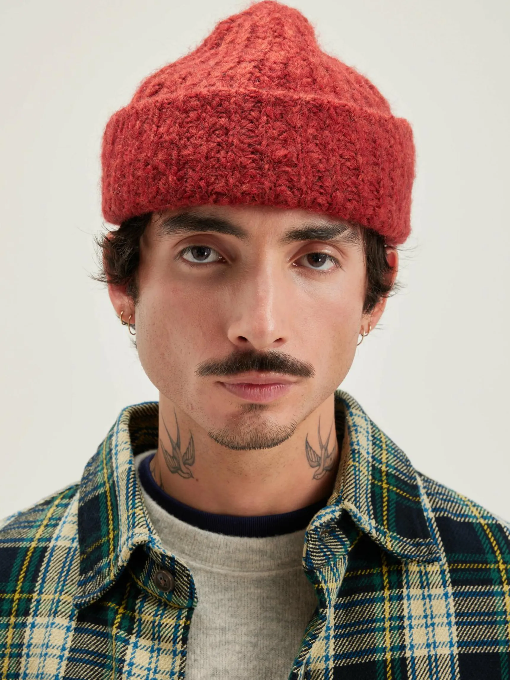 liote-gebreide-muts-GFbYMGAY-2.webp Online Bellerose Liote Gebreide Muts Mahogany