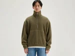 Discount Bellerose Mabro Sweatshirt Met Rits Military