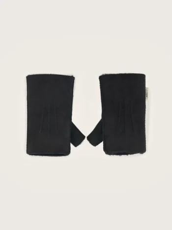 Fashion Bellerose Manhok Leren Handschoenen Black