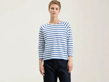 Clearance Bellerose Maow Ronde-hals T-shirt