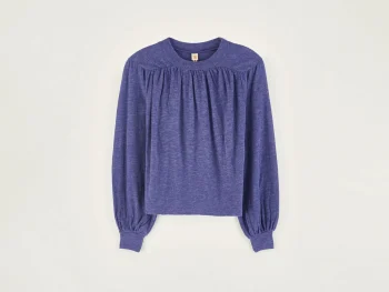 Outlet Bellerose Marge Lange Mouwen T-shirt Myosotis