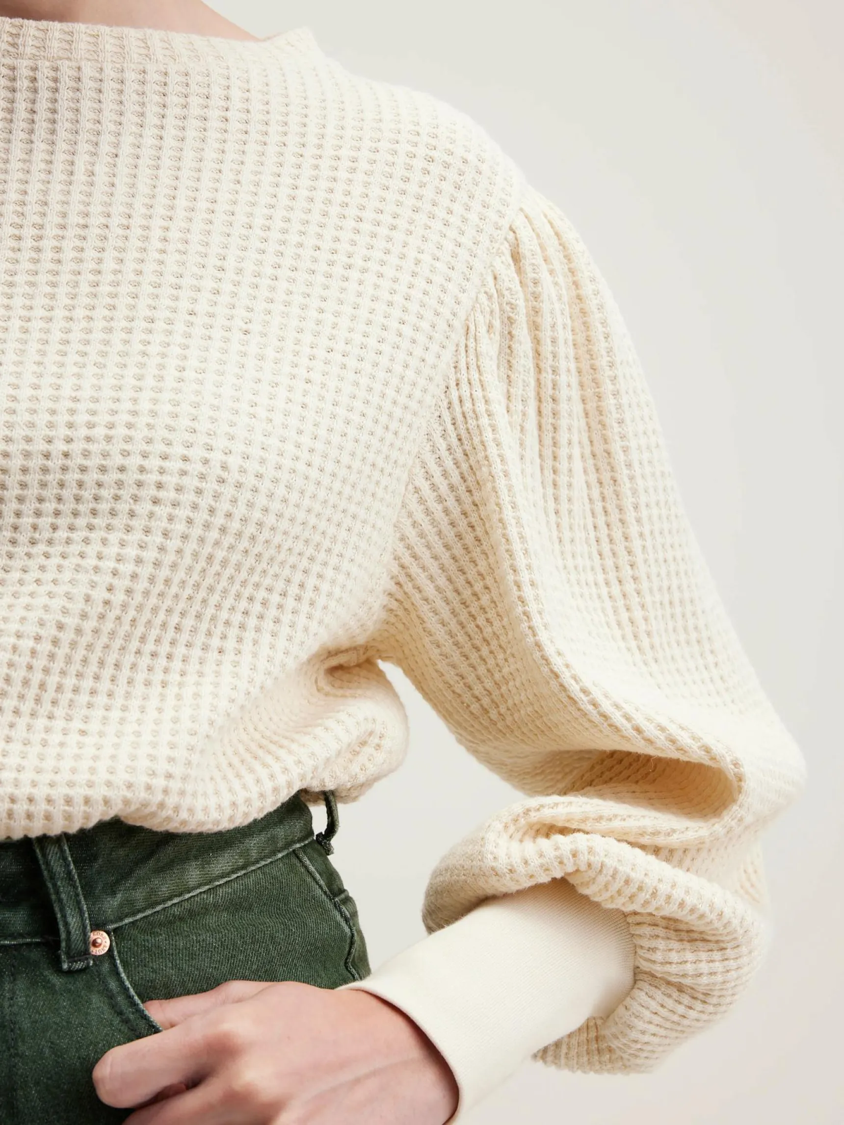 milie-lange-mouwen-t-shirt-eZrOedmV-4.webp Online Bellerose Milie Lange Mouwen T-shirt Cream