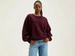 Online Bellerose Milos Ronde Hals Sweatshirt Wine