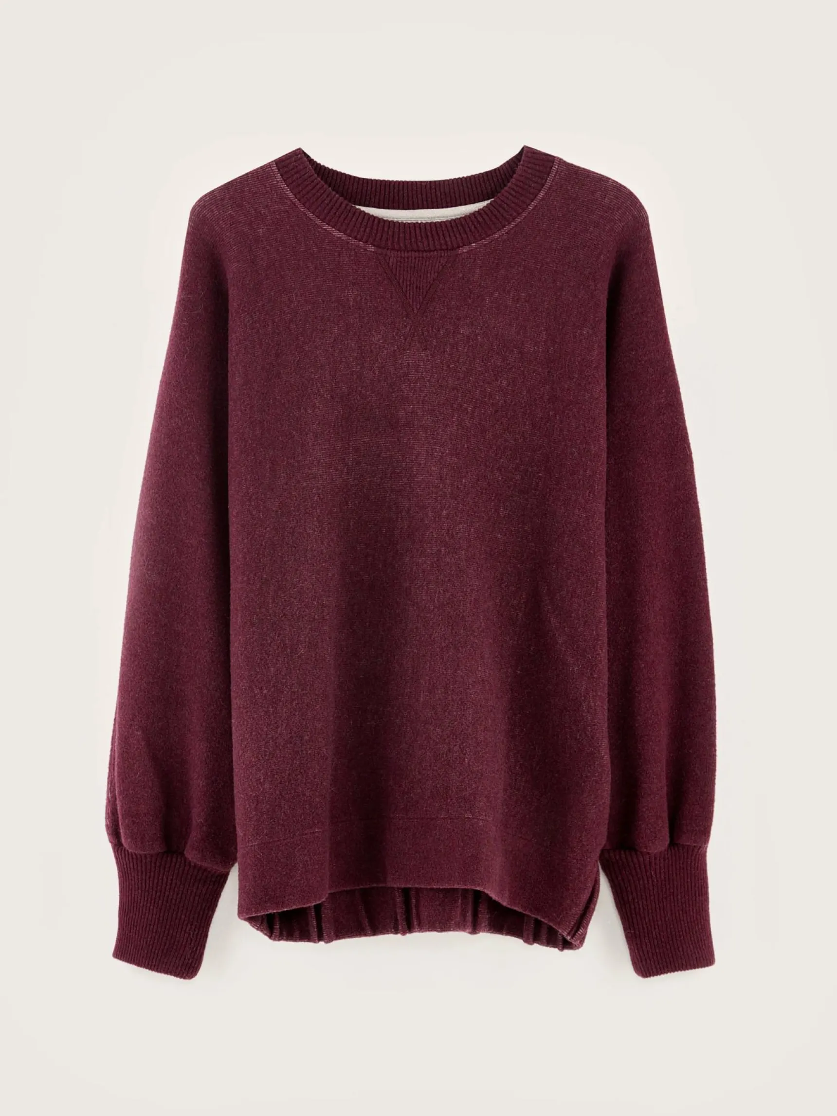 milos-ronde-hals-sweatshirt-hMIgPngU-6.webp Online Bellerose Milos Ronde Hals Sweatshirt Wine