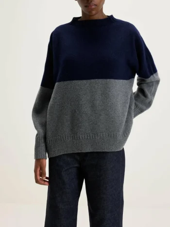 Discount Nicholson & Nicholson Heriot Mock Neck Trui