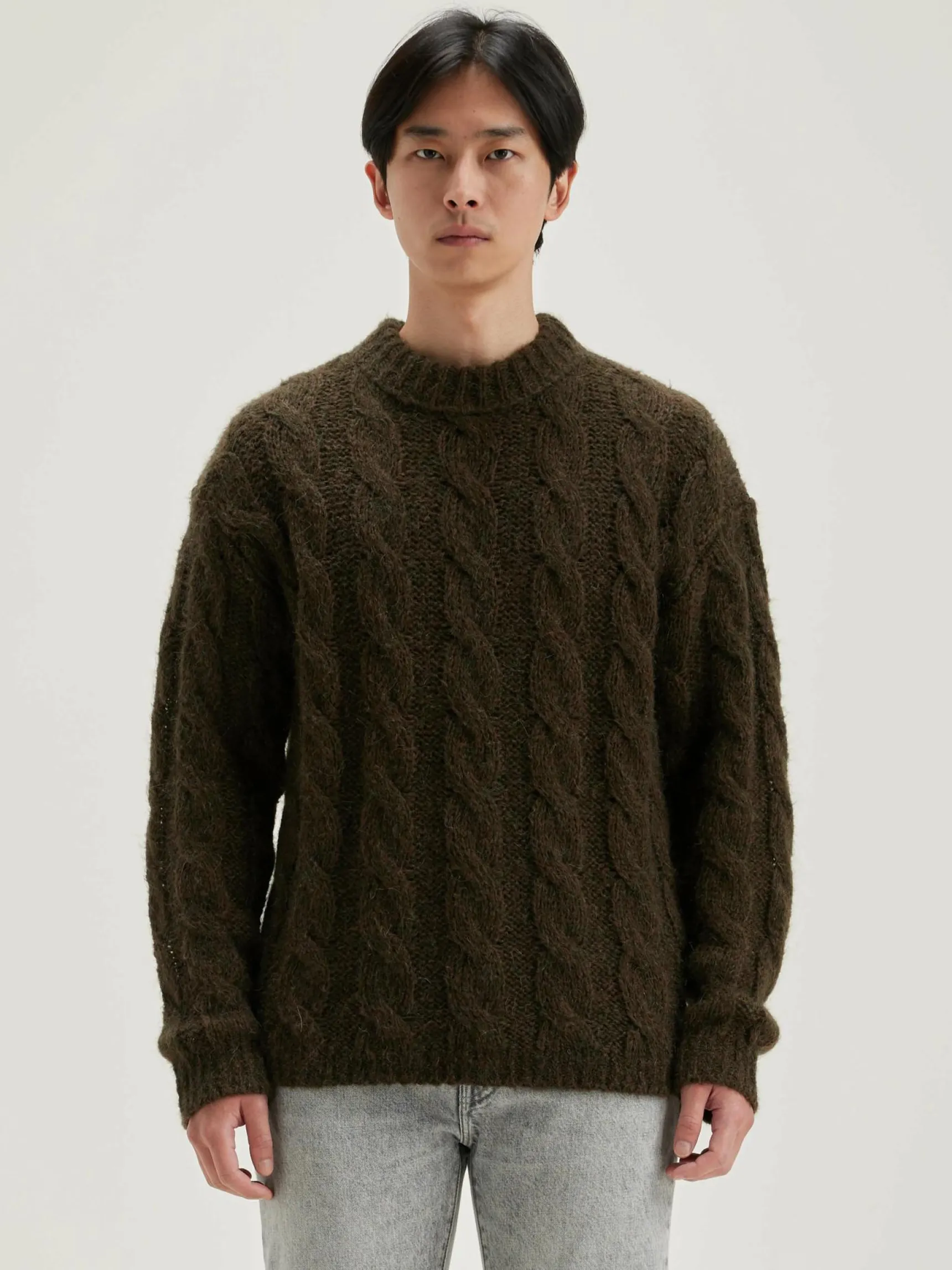 noft-kabeltrui-pUOdlcPW-1.webp Hot Bellerose Noft Kabeltrui Dark Olive