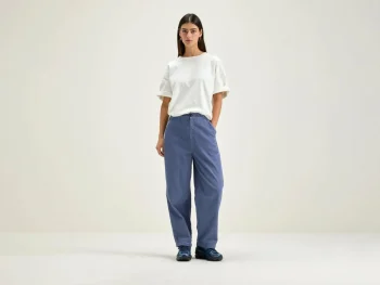 Discount Bellerose Pasop Relaxed Broek Myrtille