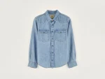 Sale Bellerose Peio Denim Hemd Bleach