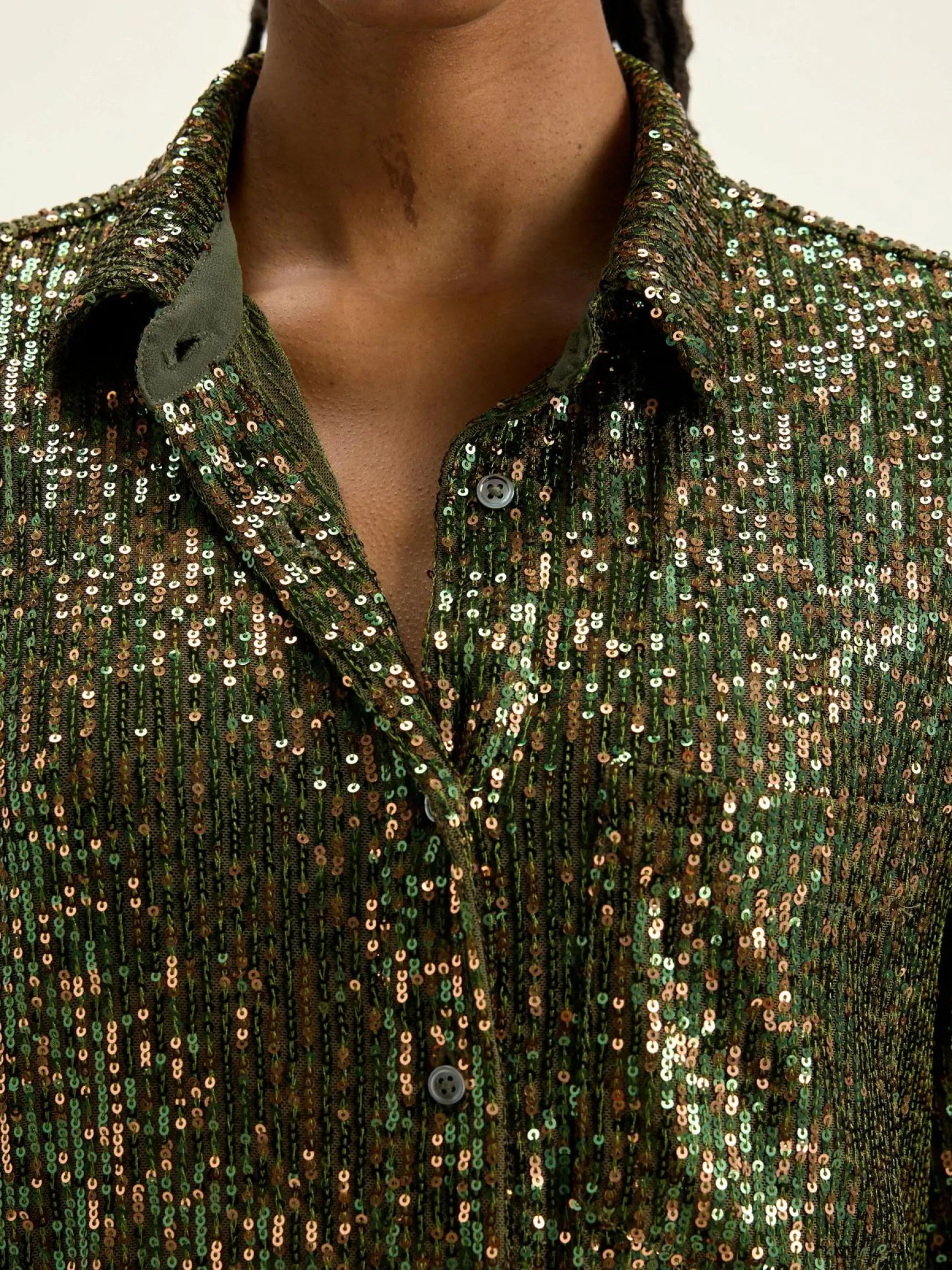 pekin-paillettenhemd-sXaExjRf-4.webp Sale Bellerose Pekin Paillettenhemd Moss