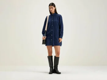 Discount Bellerose Pelly Mini Jurk Deep Purple / Deep Well