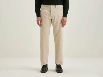 Best Bellerose Percy Dad-style Broek Calcaire