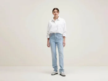 Online Bellerose Ping Slim Jeans Light Blue Bleach
