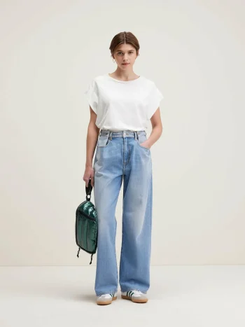 New Bellerose Plomb Wijde Jeans
