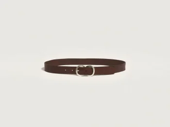 Fashion Bellerose Sabas Leren Riem Brown