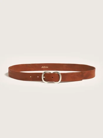 Fashion Bellerose Sabas Leren Riem Cognac