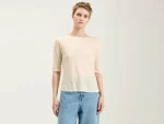 Online Bellerose Seas Slim T-shirt Ecru