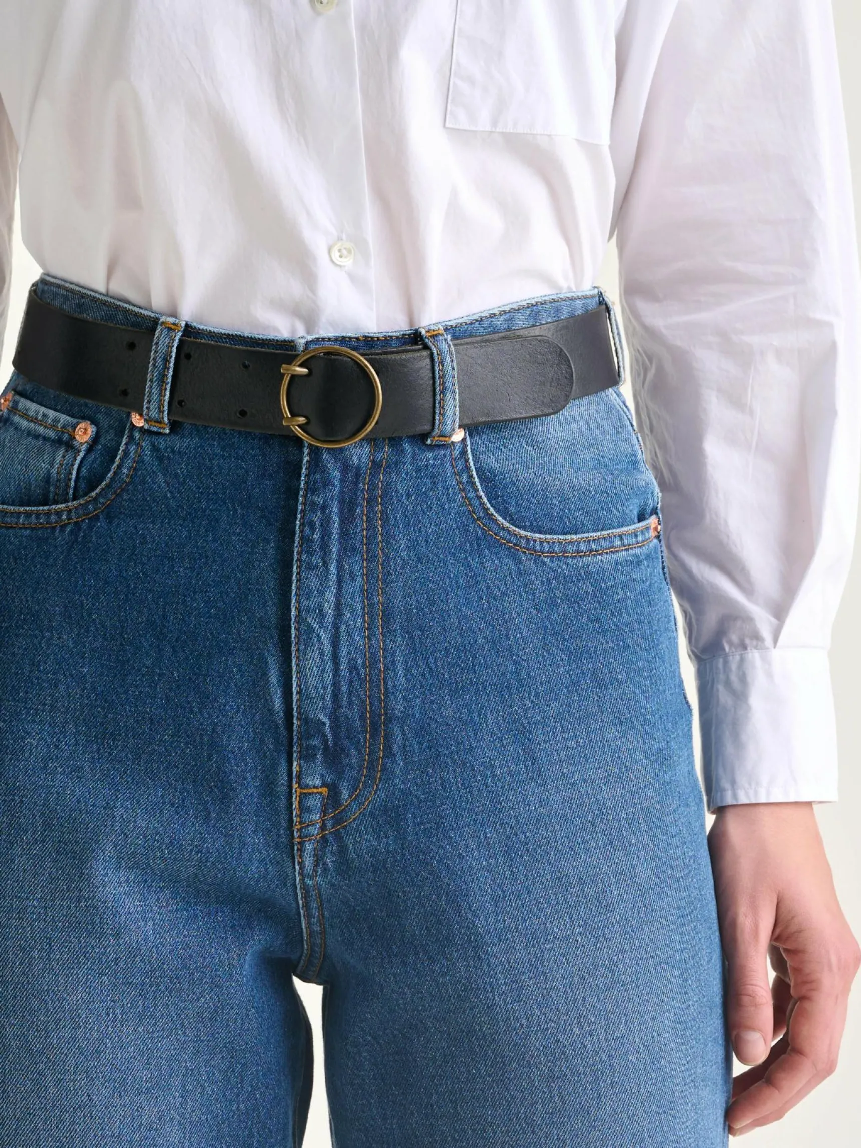 selya-leren-riem-cbPYOeyO-2.webp Online Bellerose Selya Leren Riem Black