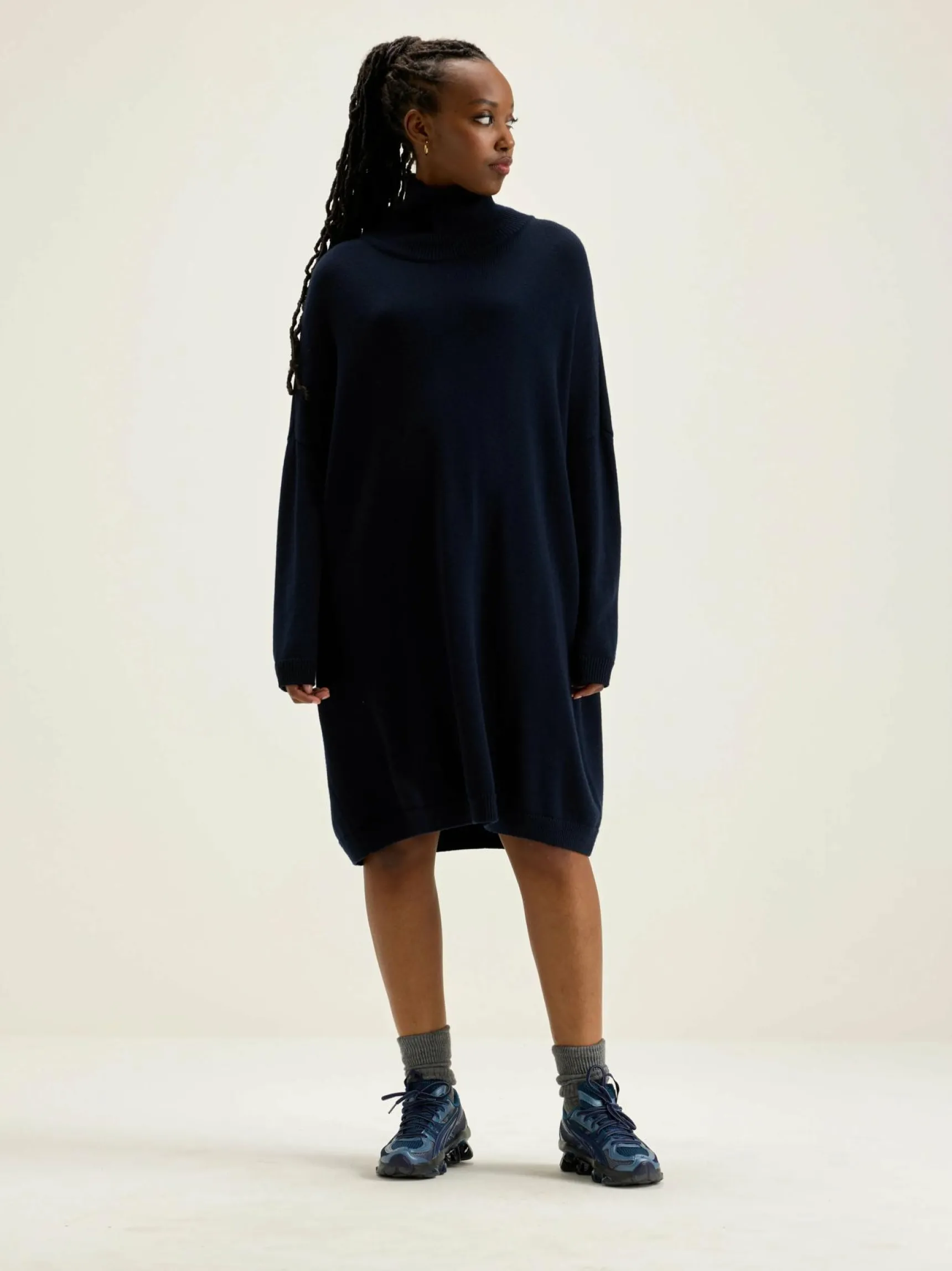 sens-gebreide-jurk-SHyKPZbK-1.webp Best Bellerose Sens Gebreide Jurk Navy